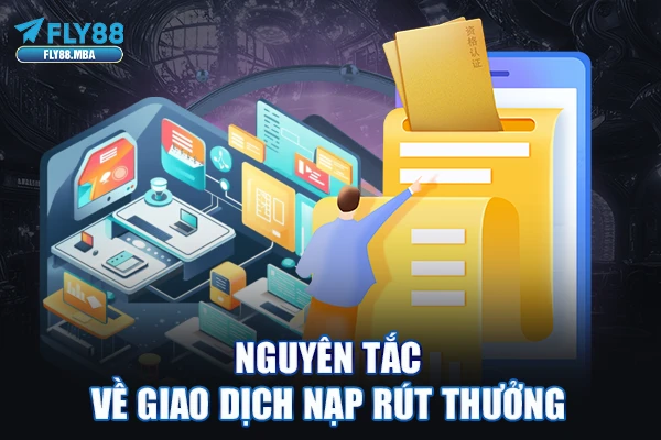 Nguyên tắc về giao dịch nạp rút thưởng