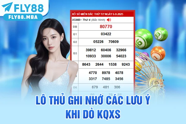 Lô thủ ghi nhớ các lưu ý khi dò KQXS Lô thủ ghi nhớ các lưu ý khi dò KQXS